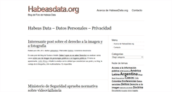 Desktop Screenshot of habeasdata.org